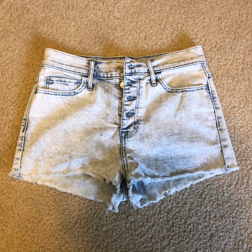High waisted Abercrombie and Fitch Jean shorts